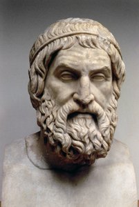 Busto retrato de Sófocles (c.496-05 a.C.)